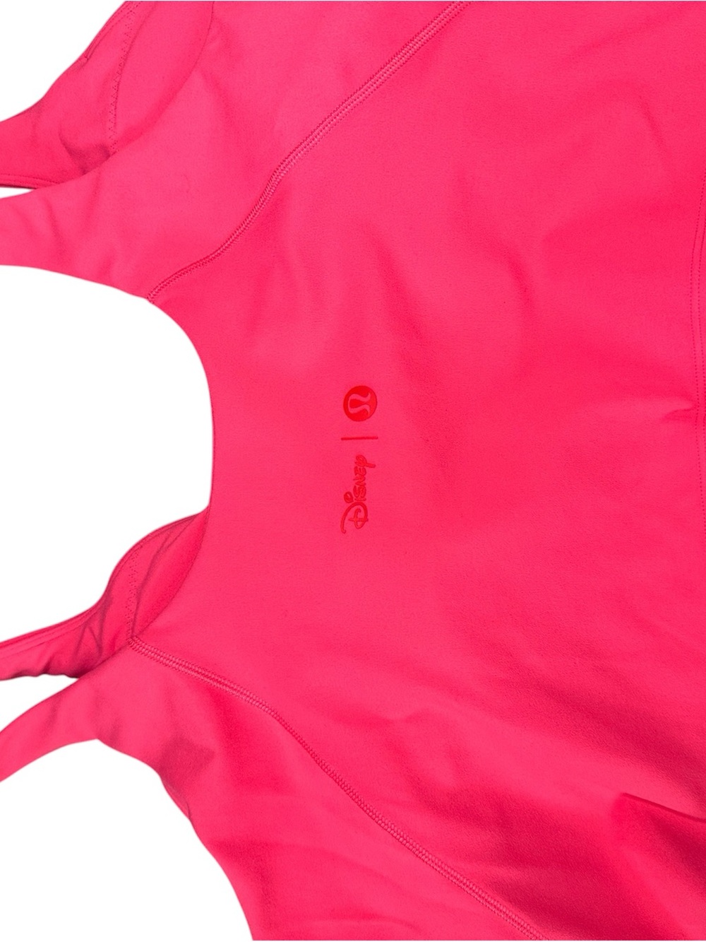 Lululemon X Disney 2 Piece Align Minnie Lip Gloss Pink Leggings & Cropped Tank - Picture 6 of 9